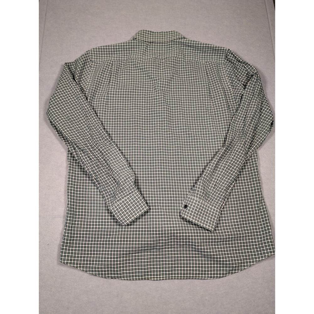 Rodd & Gunn Button‎ Down Shirt Mens XL Green Check Sports Fit Italian Fabric EX - Picture 5 of 11